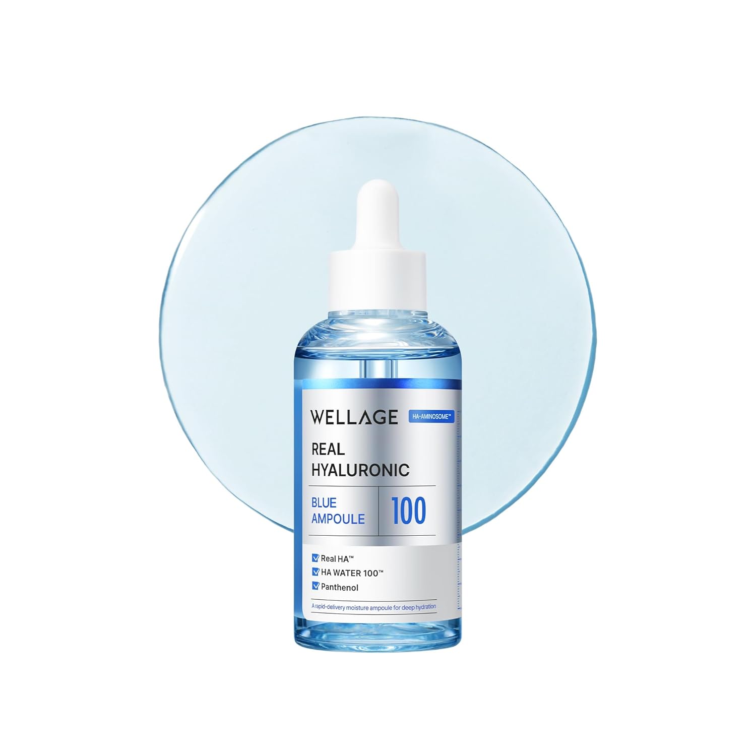 WELLAGE Real Hyaluronic Blue 100 Ampoule [60ml]